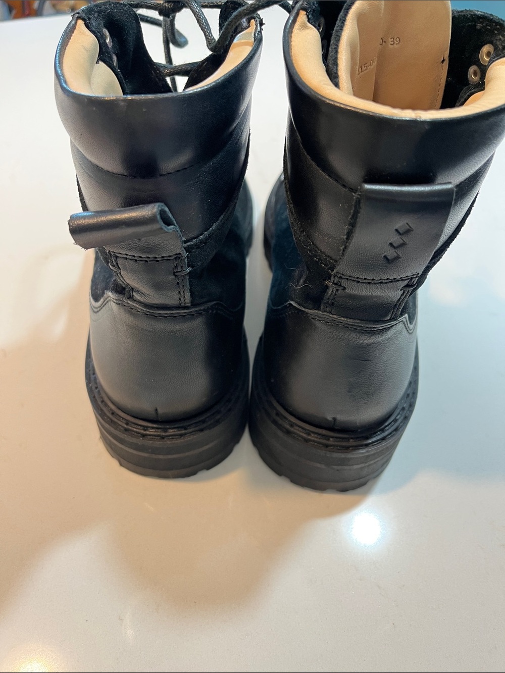 Royal Republiq Black Lace Up Boots - Picture 5 of 11